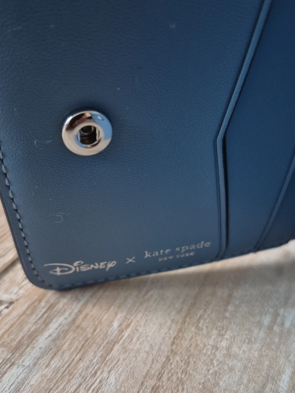Kate Spade Disney Alice In Wonderland Wallet Blue
